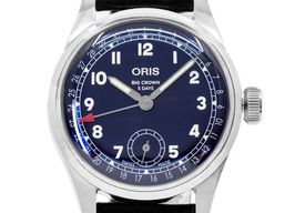 Oris Big Crown Pointer Date 01 403 7776 4065-07 5 19 11 (2023) - Blue dial 38 mm Steel case