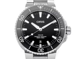 Oris Aquis Date 01 733 7730 4134-07 8 24 05PEB (2023) - Black dial 44 mm Steel case