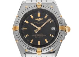 Breitling Windrider B10350 (2004) - Zwart wijzerplaat 38mm Staal