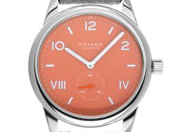 NOMOS Club Campus 714 (2025) - Orange dial 36 mm Steel case