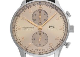 IWC Portuguese Chronograph IW371624 (2026) - Grey dial 41 mm Steel case