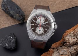IWC Ingenieur Chronograph IW378511 (Unknown (random serial)) - Brown dial 45 mm Steel case