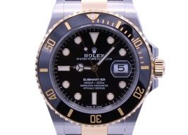 Rolex Submariner Date 126613LN (2024) - Zwart wijzerplaat 41mm Goud/Staal