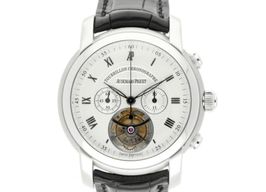 Audemars Piguet Jules Audemars 26010BC.OO.D002CR.01 (2011) - Silver dial 43 mm White Gold case