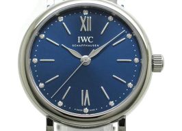 IWC Portofino IW357404 (2024) - Blauw wijzerplaat 34mm Staal