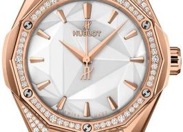 Hublot Classic Fusion 550.OS.2200.RW.1804.ORL20 (2025) - White dial 40 mm Gold/Steel case