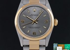 Rolex Oyster Perpetual 31 77483 (1999) - Grijs wijzerplaat 31mm Goud/Staal