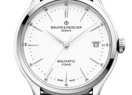 Baume & Mercier Clifton M0A10398 (2024) - White dial 40 mm Steel case