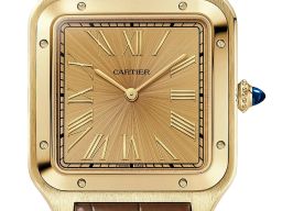 Cartier Santos Dumont WGSA0111 (2026) - Goud wijzerplaat 34mm Geelgoud