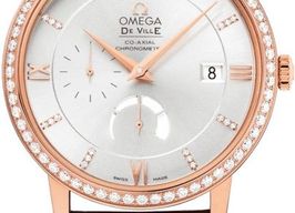 Omega De Ville Prestige 424.58.40.21.52.002 (2024) - Silver dial 39 mm Red Gold case