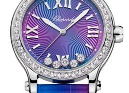 Chopard Happy Sport 278608-3006 (2025) - Purple dial 33 mm Steel case
