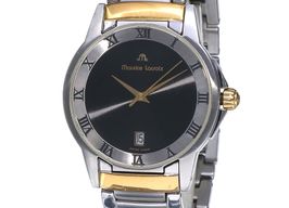 Maurice Lacroix Miros 69743 (2002) - Black dial 35 mm Steel case