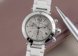 Cartier Pasha W3140005 (2015) - Silver dial 37 mm Steel case