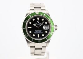 Rolex Submariner Date 16610LV (2005) - Black dial 40 mm Steel case