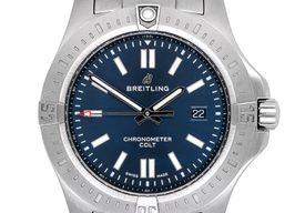 Breitling Chronomat Colt A17388101C1A1 (2020) - Blauw wijzerplaat 44mm Staal