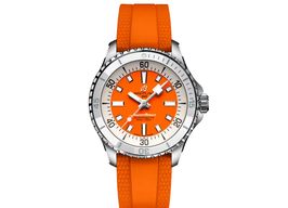 Breitling Superocean A17377211O1S1 (2024) - Oranje wijzerplaat 36mm Staal