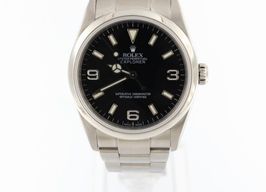 Rolex Explorer 114270 (2006) - Zwart wijzerplaat 36mm Staal