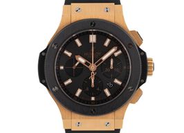 Hublot Big Bang 44 mm 301.PM.1780.RX (2019) - Zwart wijzerplaat 45mm Roségoud