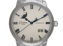 Glashütte Original Senator Panorama Date Moon Phase 1-36-24-05-02-71 (2026) - Zilver wijzerplaat 40mm Staal
