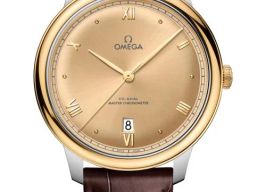 Omega De Ville 434.23.40.20.08.001 (2026) - Champagne dial 40 mm Gold/Steel case