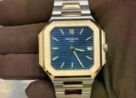 Patek Philippe Cubitus 5821/1AR-001 (2025) - Blue dial 45 mm Gold/Steel case