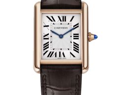 Cartier Tank Louis Cartier WGTA0011 (2025) - Silver dial 34 mm Rose Gold case