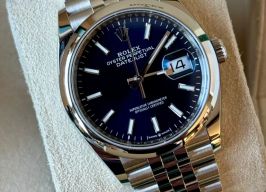 Rolex Datejust 36 126200 (2025) - Blauw wijzerplaat 36mm Staal