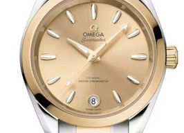 Omega Seamaster Aqua Terra 220.20.34.20.08.001 (2026) - Yellow dial 34 mm Gold/Steel case