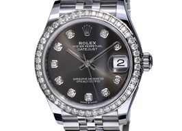 Rolex Datejust 31 278384RBR (2022) - Grey dial 31 mm Steel case
