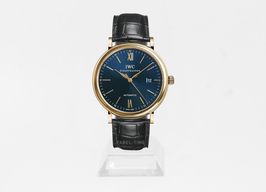 IWC Portofino Automatic IW356522 (2025) - Blue dial 40 mm Red Gold case