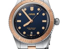 Oris Divers Sixty Five 01 733 7707 4355-07 8 20 17 (2026) - Blauw wijzerplaat 40mm Staal