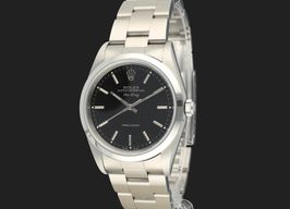 Rolex Air-King 14000 (2000) - Zwart wijzerplaat 34mm Staal