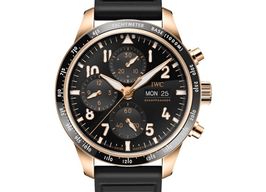 IWC Pilot Chronograph IW388309 (2025) - Black dial 43 mm Red Gold case
