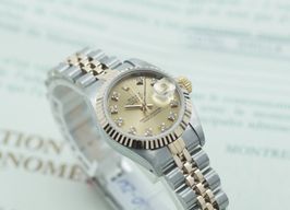 Rolex Lady-Datejust 69173 (1993) - Champagne dial 26 mm Gold/Steel case