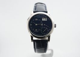 A. Lange & Söhne Lange 1 101.027 (Onbekend (willekeurig serienummer)) - Blauw wijzerplaat 38mm Witgoud