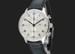 IWC Portuguese Chronograph IW371605 (2024) - Silver dial 41 mm Steel case