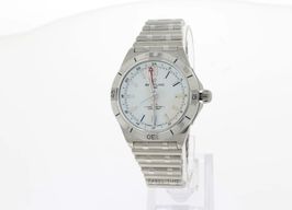 Breitling Chronomat GMT A32398101A1A1 (2025) - Silver dial 40 mm Steel case