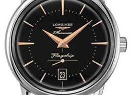 Longines Flagship Heritage L4.795.45.80 (2026) - Black dial 39 mm Steel case