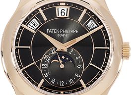 Patek Philippe Annual Calendar 5205R-011 (2023) - Groen wijzerplaat 40mm Roségoud