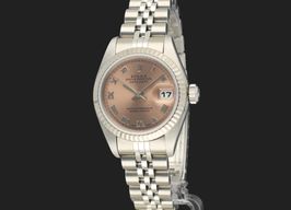 Rolex Lady-Datejust 79174 (2002) - Roze wijzerplaat 26mm Staal