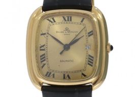 Baume & Mercier Vintage 37090 (1976) - Gold dial 28 mm Yellow Gold case