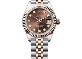 Rolex Lady-Datejust 279171 (2025) - Bruin wijzerplaat 28mm Staal