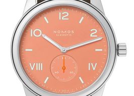 NOMOS Club Campus 725.GB (2026) - Roze wijzerplaat 39mm Staal