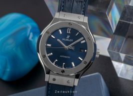 Hublot Classic Fusion Blue 565.NX.7170.LR (2022) - 38mm Titanium