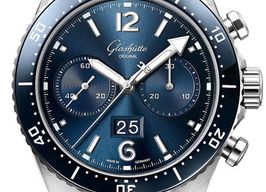 Glashütte Original SeaQ Chronograph 1-37-23-02-81-70 (2026) - Blauw wijzerplaat 43mm Staal