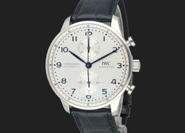 IWC Portuguese Chronograph IW371605 (2025) - Silver dial 41 mm Steel case