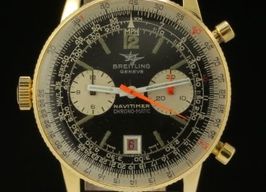 Breitling Chrono-Matic 8806 (1974) - Black dial 40 mm Yellow Gold case