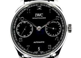 IWC Portuguese Automatic IW500703 (2021) - Black dial 42 mm Steel case