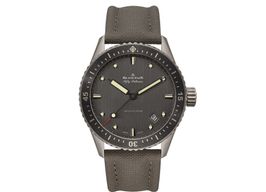 Blancpain Fifty Fathoms Bathyscaphe 5000-1210-G52A (2024) - Grey dial 44 mm Titanium case