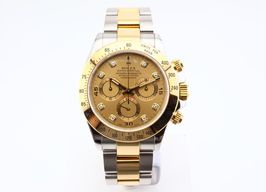 Rolex Daytona 116523 (2001) - Gold dial 40 mm Gold/Steel case